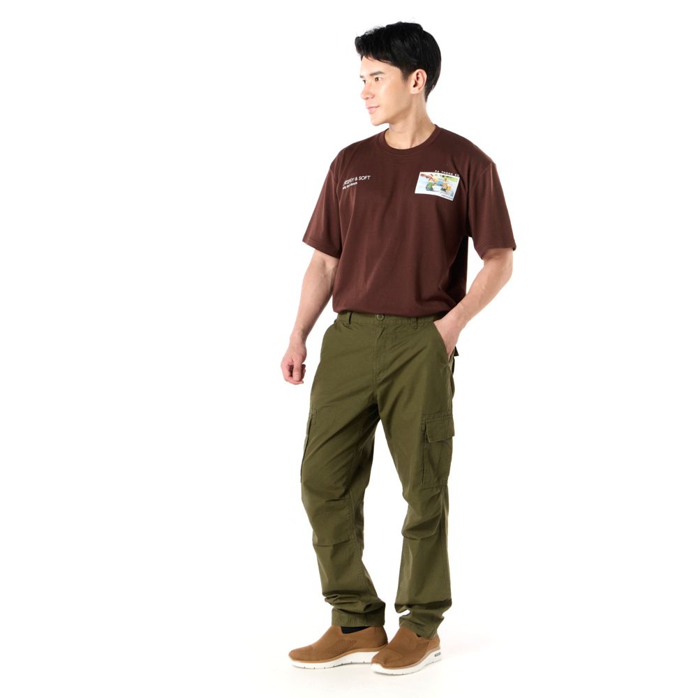 MESTYLE คาร์โก้ขายาว สีเขียว ไซซ์ 30