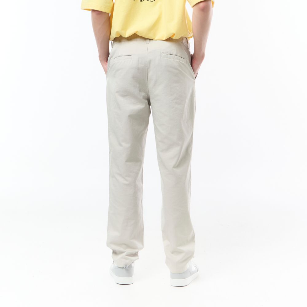 MESTYLE กางเกงขายาวมินิมอล สีเบจ ไซซ์ 36