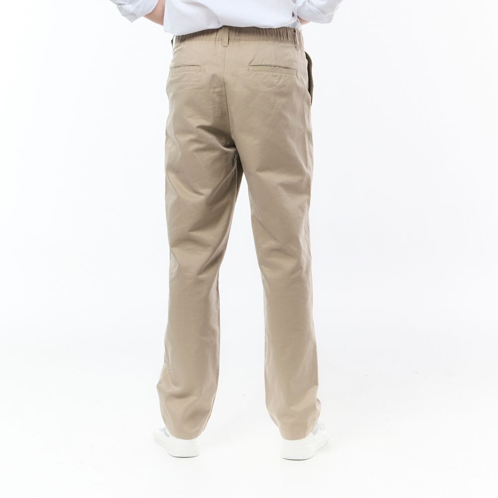 MESTYLE กางเกงขายาวมินิมอล สีกากี ไซซ์ 38