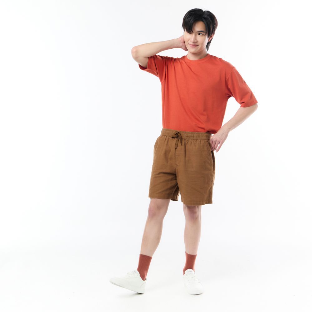 MESTYLE กางเกงมินิมอล สีน้ำตาล ไซซ์ 30