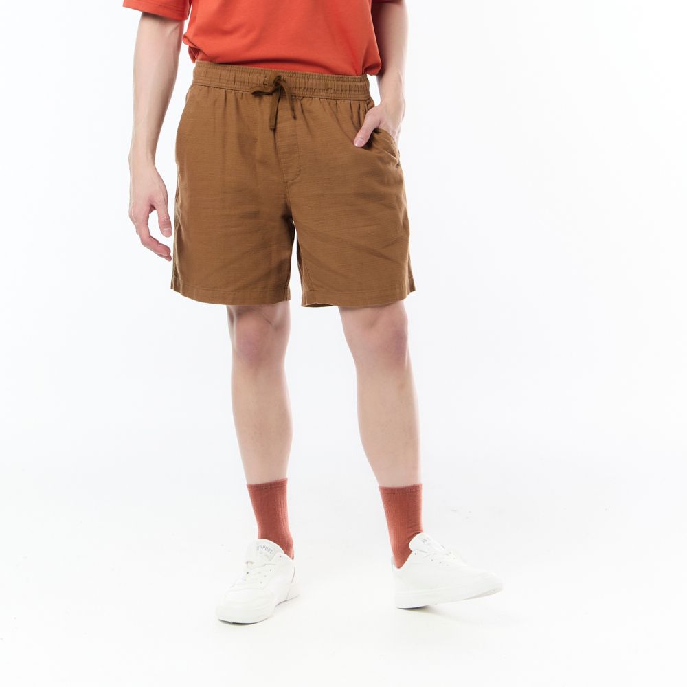 MESTYLE กางเกงมินิมอล สีน้ำตาล ไซซ์ 30