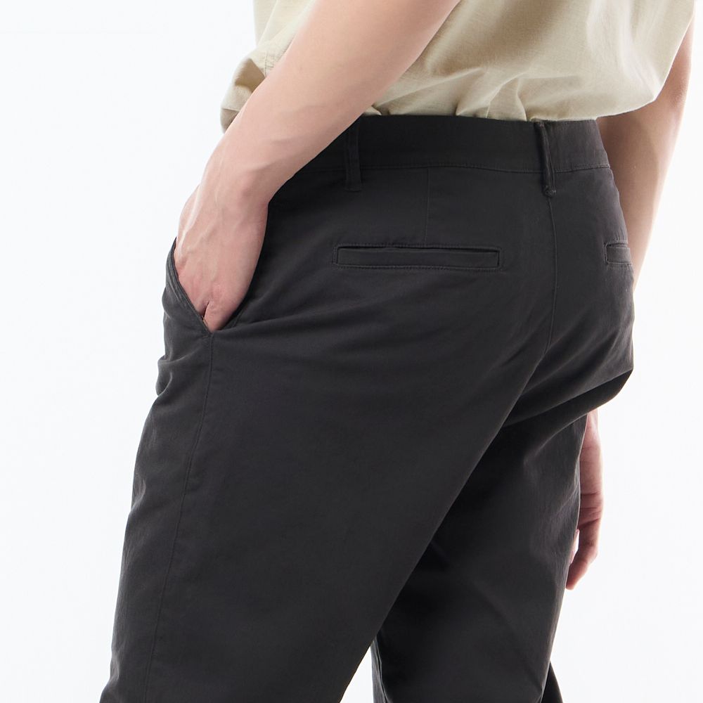 MESTYLE กางเกงมินิมอล สีเทาเข้ม ไซซ์ 36