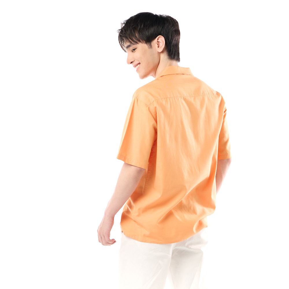 MESTYLE SHORTS SLEEVES SHIRT ORANGE SIZE M