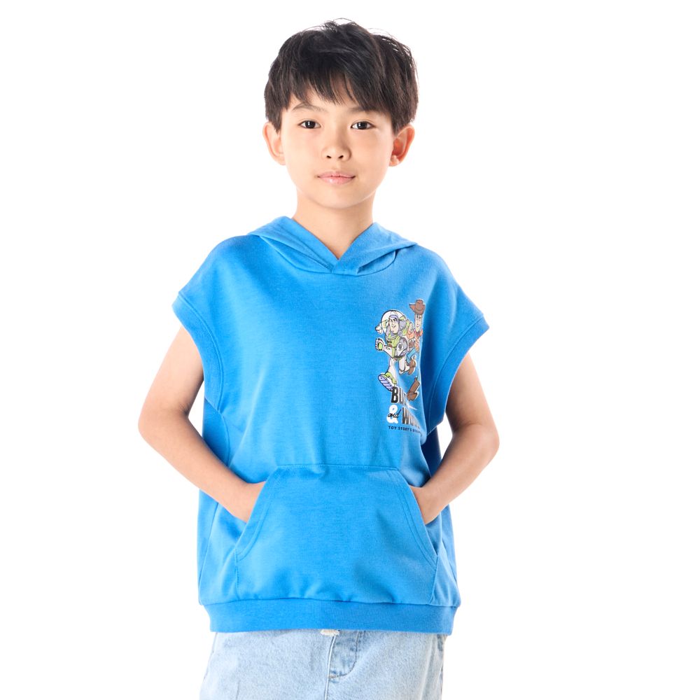 MESTYLE DISNEY T-SHIRT HOOD TOY STORY BLUE SIZE 12