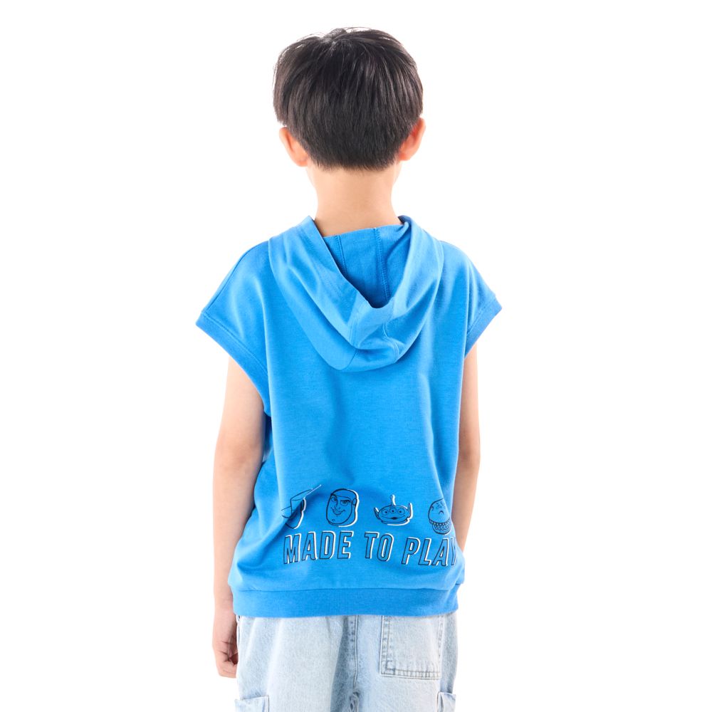 MESTYLE DISNEY T-SHIRT HOOD TOY STORY BLUE SIZE 12