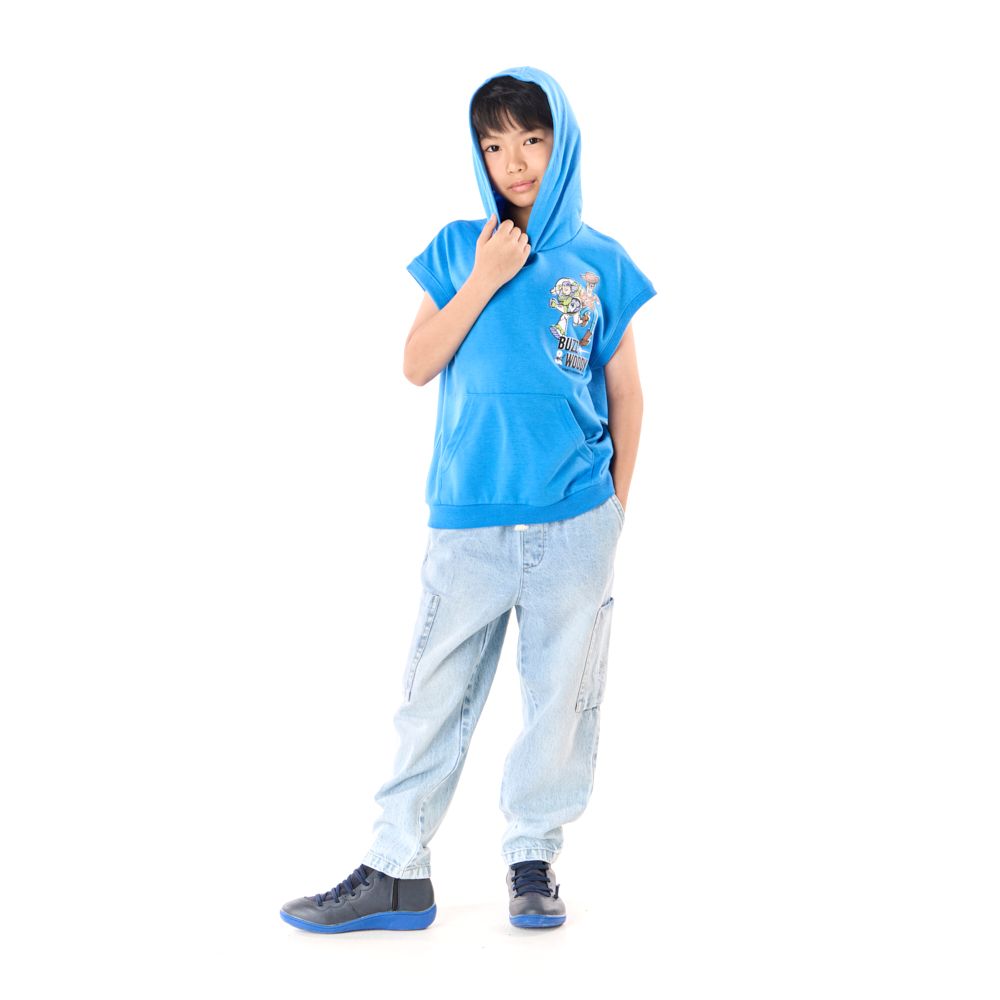 MESTYLE DISNEY T-SHIRT HOOD TOY STORY BLUE SIZE 12