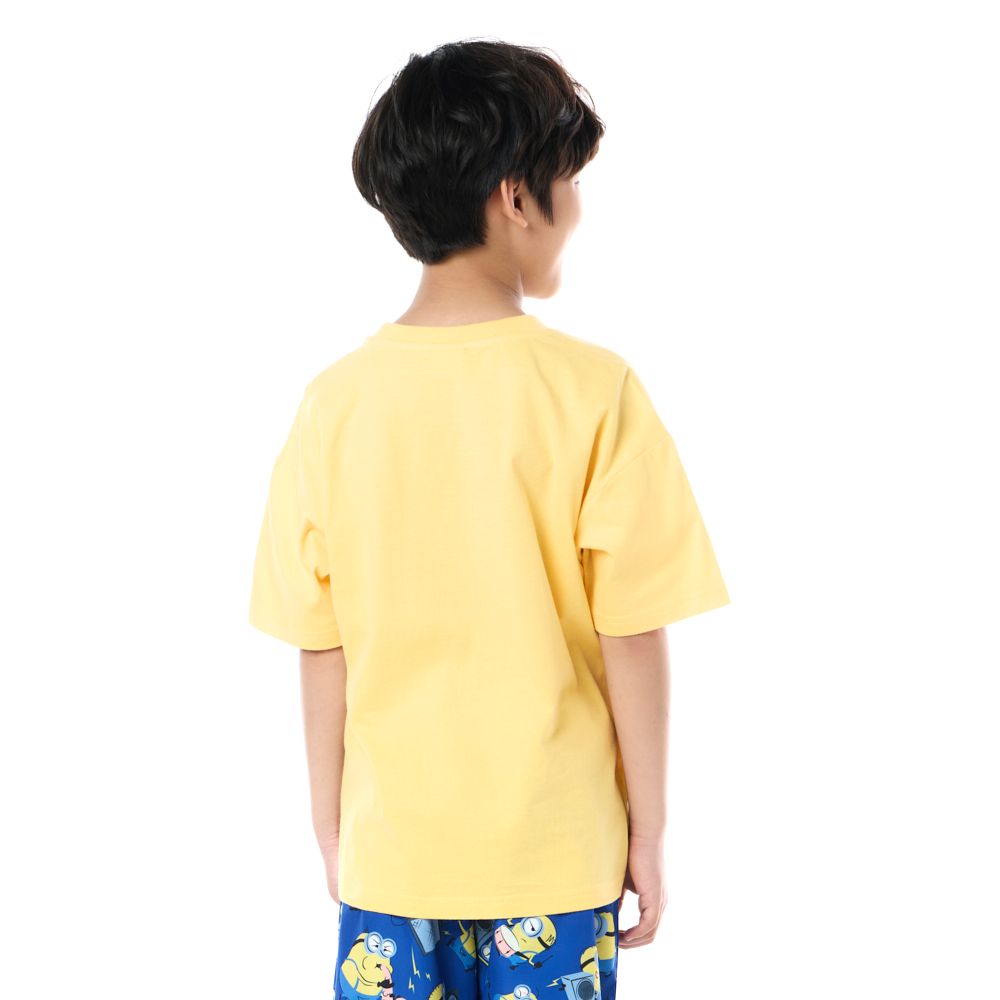 MESTYLE UNIVERSAL T-SHIRT PRINT MINIONS YELLOW SIZE 7