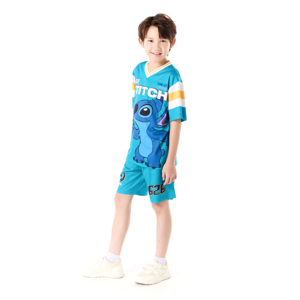 MESTYLE DISNEY SET SPORT STITCH GREEN SIZE 7