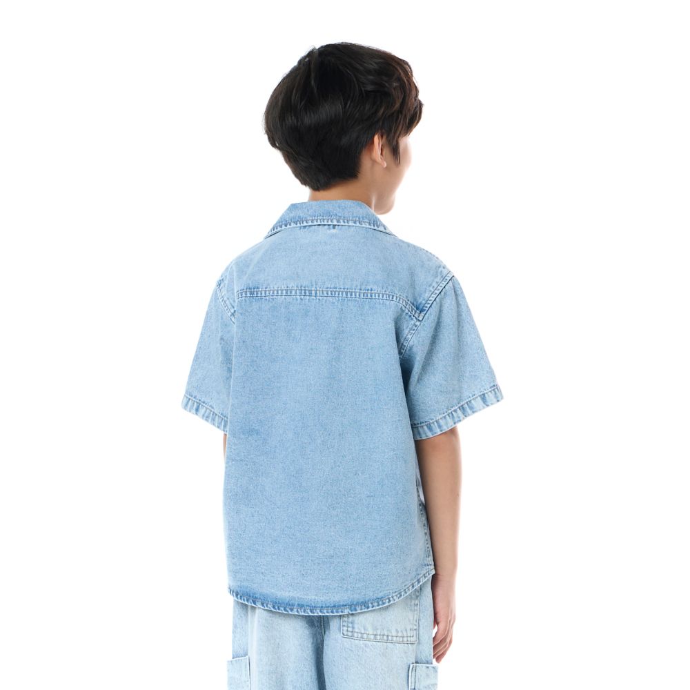 MESTYLE เชิ้ตยีนส์ ENJOY BEACH ไซส์ 9