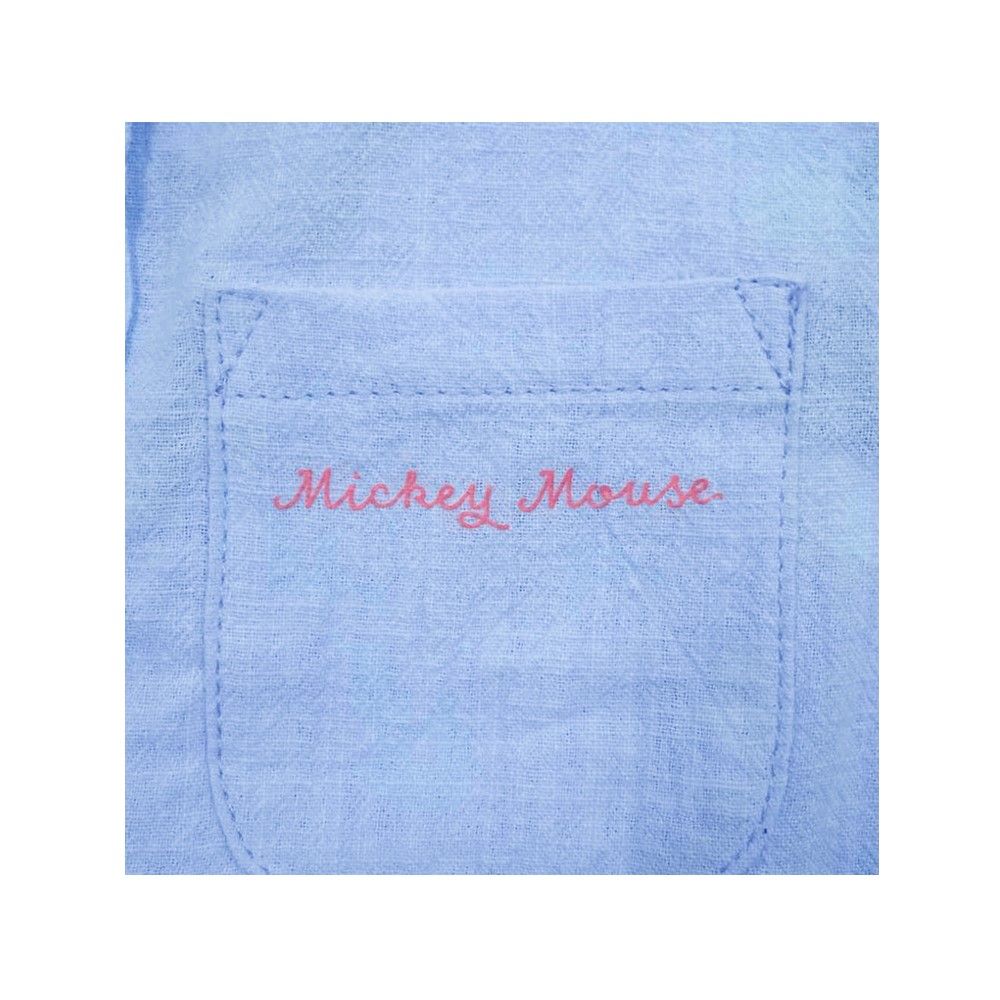 MESTYLE DISNEY WOVEN SHIRT MICKEY SEA U BLUE SIZE 9-12