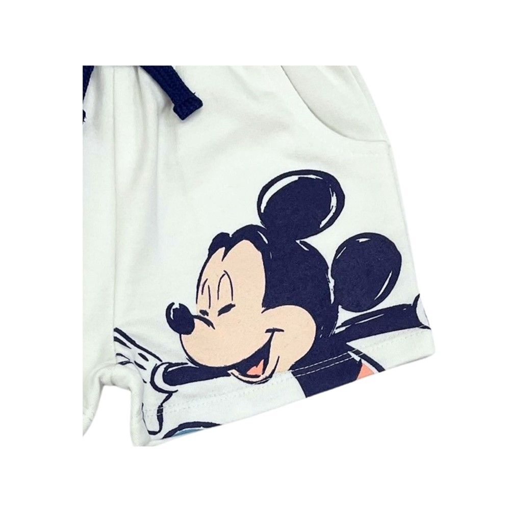 MESTYLE DISNEY กางเกงขาสั้นมิคกี้ SEA U สีขาว ไซส์ 6-9