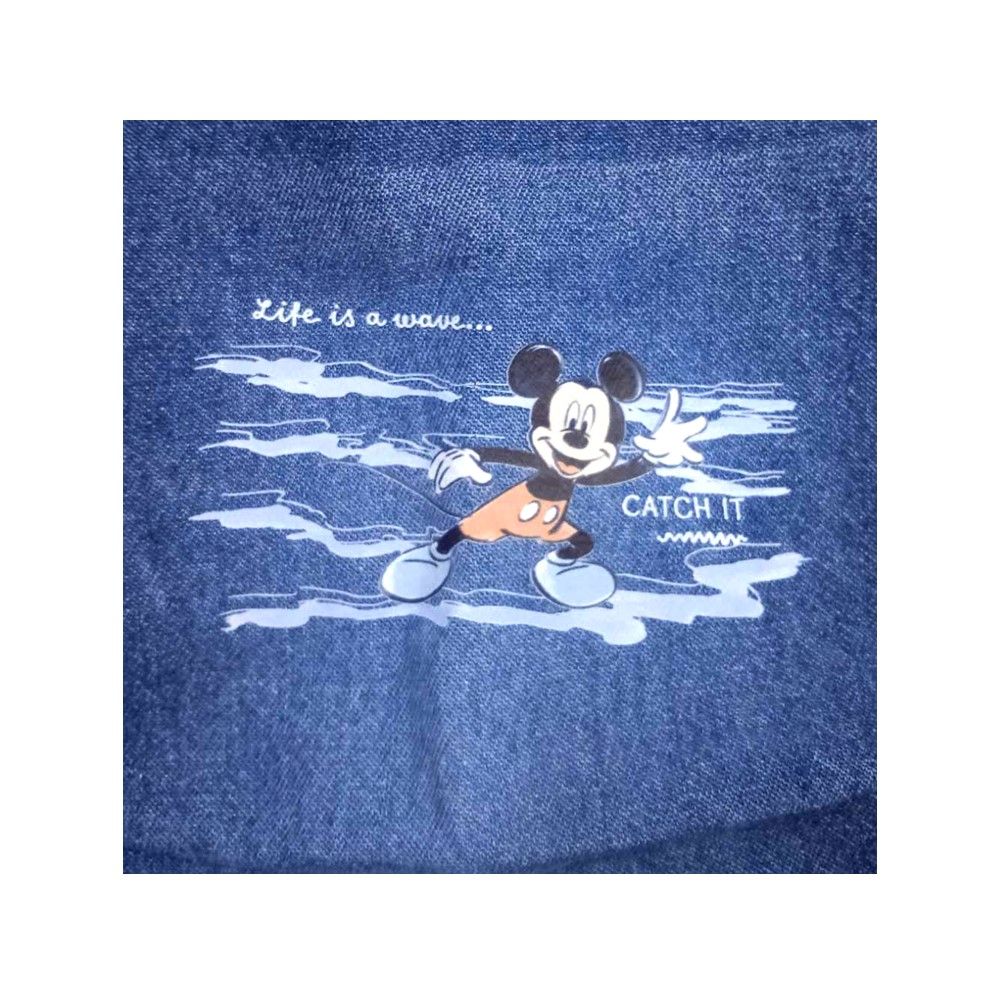 MESTYLE DISNEY DENIM PANTS MICKEY SEA U DARK DENIM SIZE12-18