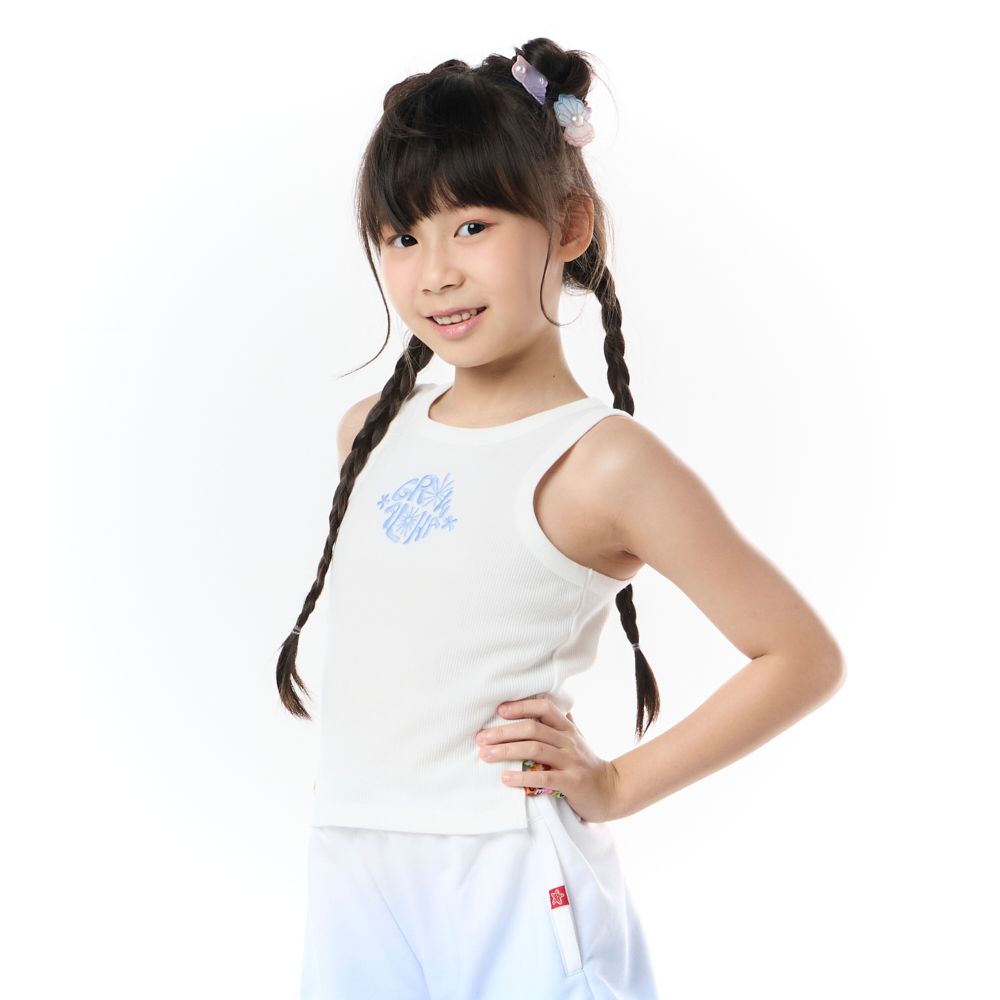 MESTYLE RIB TANK TOP SAILING STORY WHITE SIZE 5