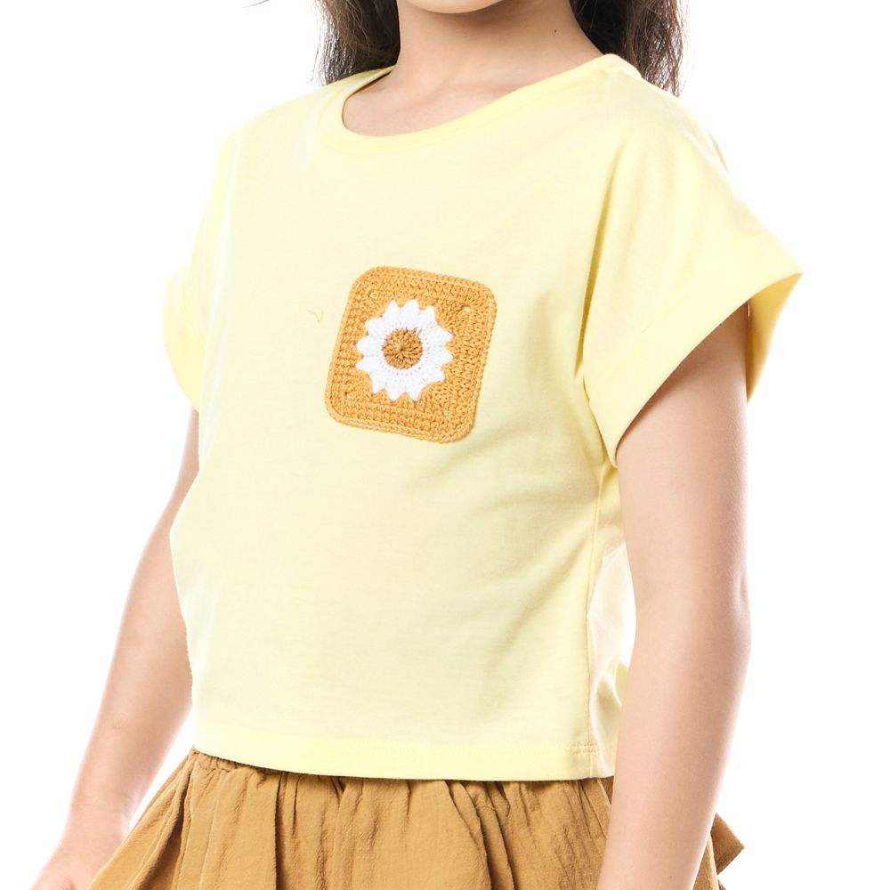 MESTYLE เสื้อยืด VACAY สีเหลือง ไซส์ 9