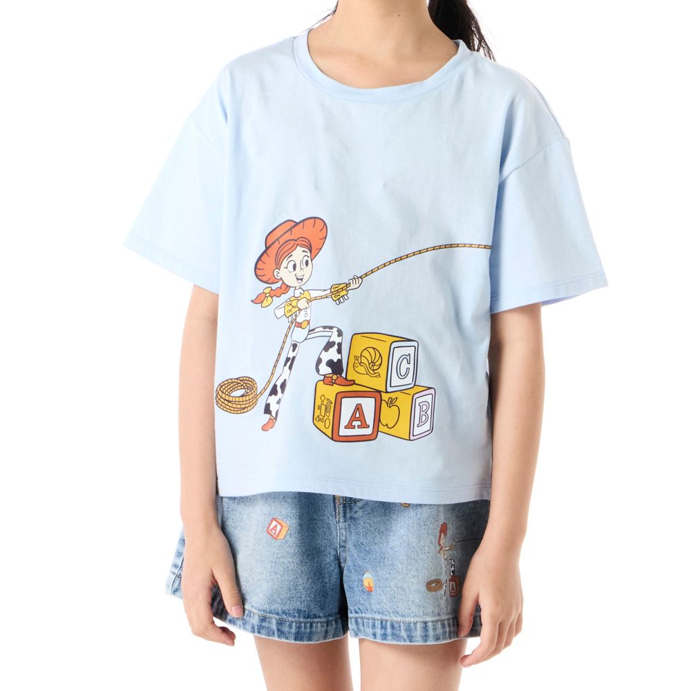 MESTYLE DISNEY เสื้อยืดพิมพ์ TOY STORY สีฟ้า ไซส์ 5