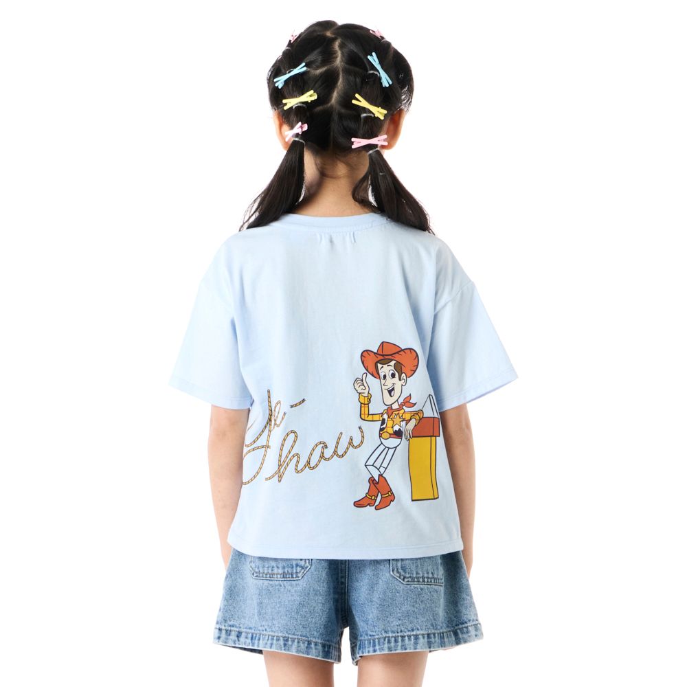 MESTYLE DISNEY เสื้อยืดพิมพ์ TOY STORY สีฟ้า ไซส์ 5
