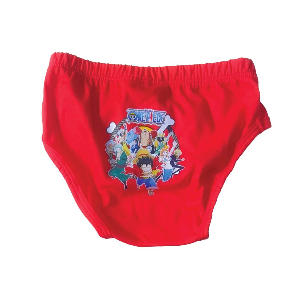 CHARACTER UNDERWEAR ONE PIECE SIZE XL PACK 3 (ASSORTED)