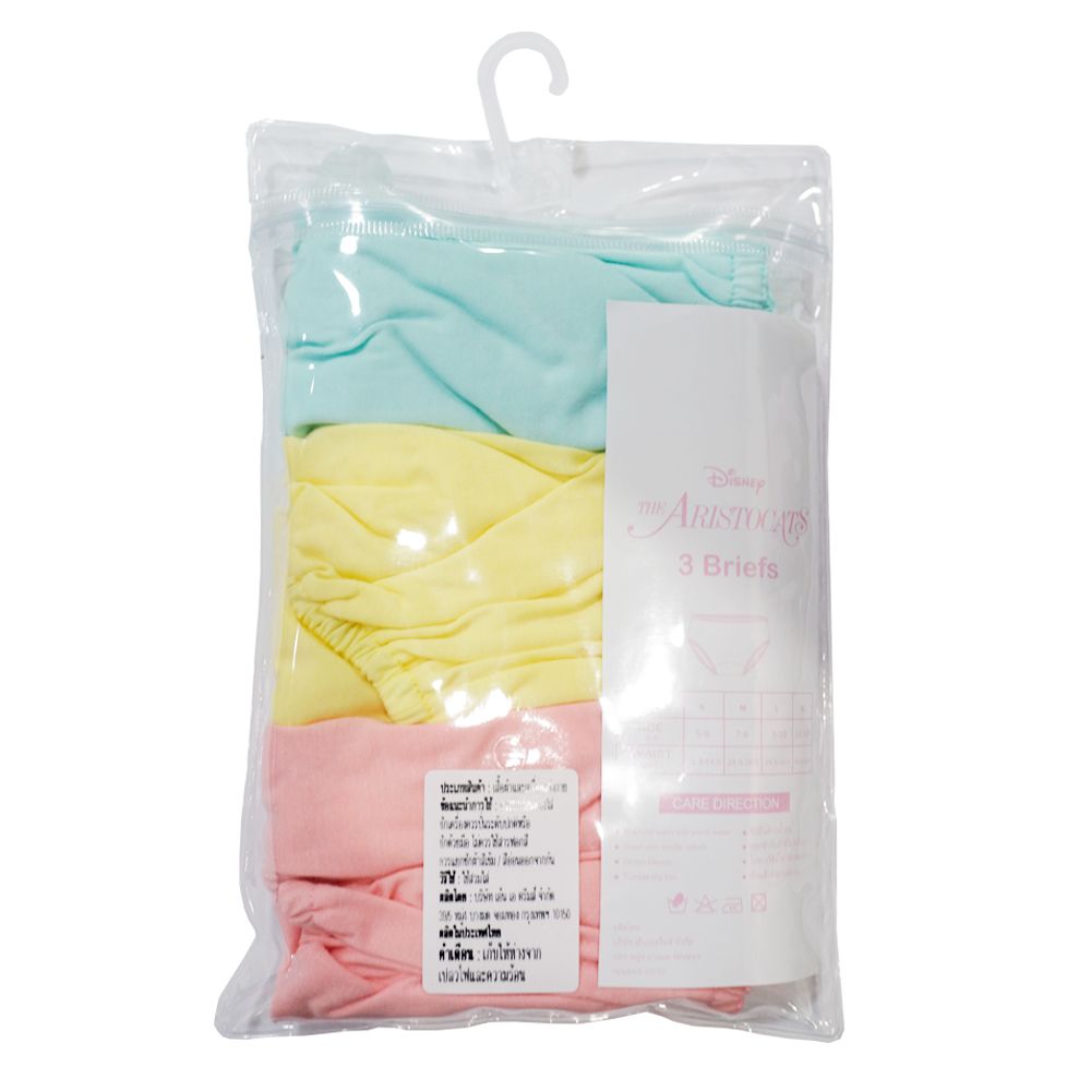 ดิสนีย์ กางเกงใน แมวมารีน ไซส์ L แพ็ค 3 (คละสี)