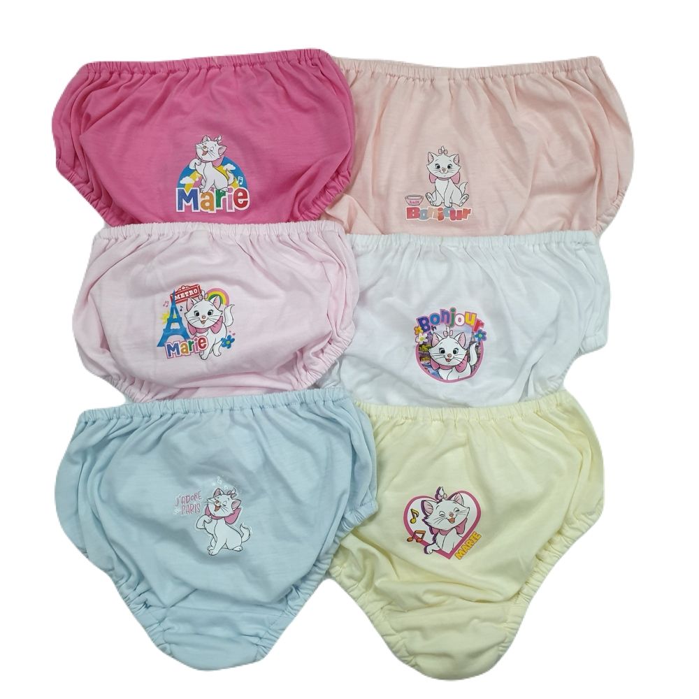 ดิสนีย์ กางเกงในเด็กหญิง มารีน (คละลาย)