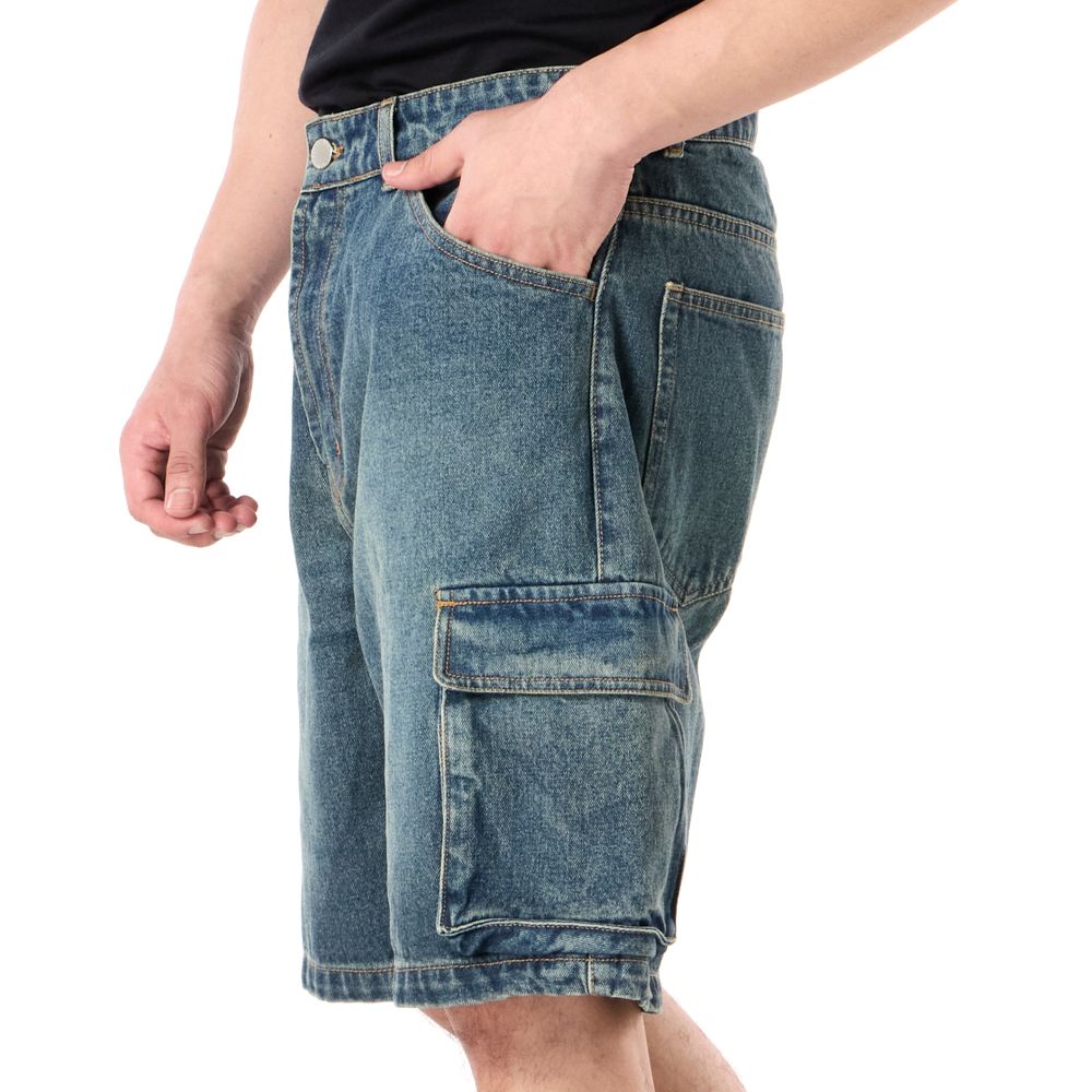 MESTYLE CARGO SHORTS DENIM MIDDLE SIZE 32