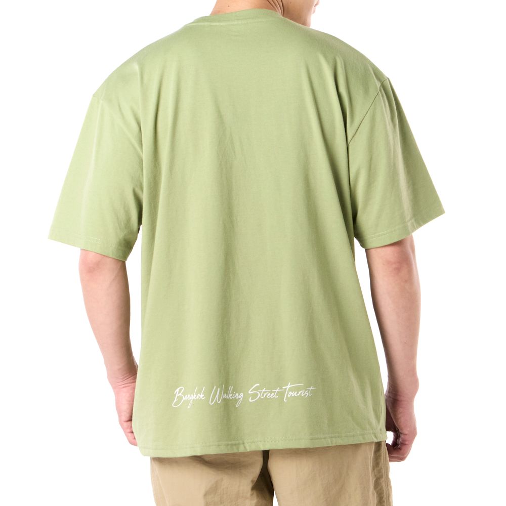 MESTYLE DISNEY เสื้อยืดมิกกี้ สีเขียว ไซซ์ M