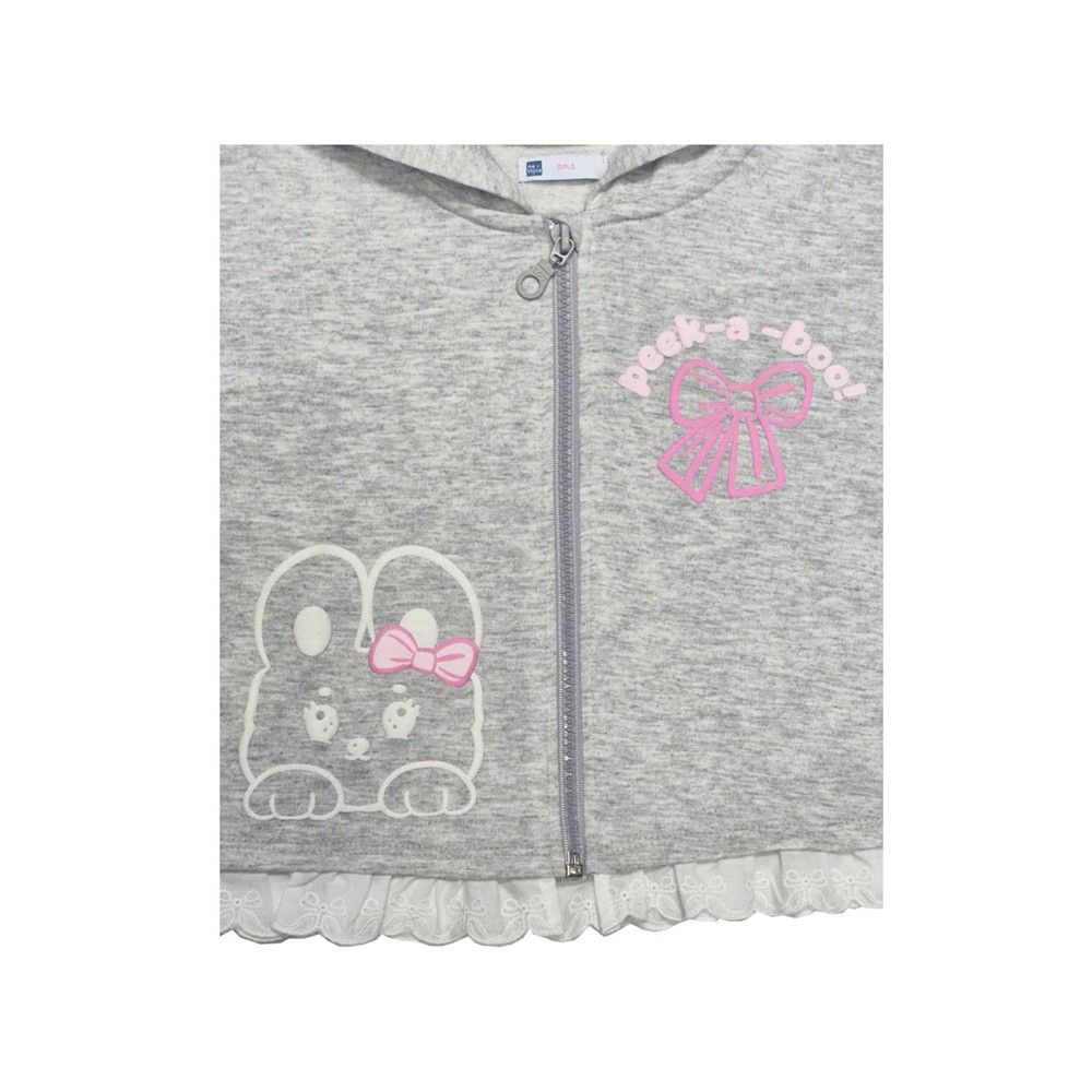 MESTYLE แจ็คเก็ตแต่งโบว์ PLAYFUL สีเทา ไซส์ 4