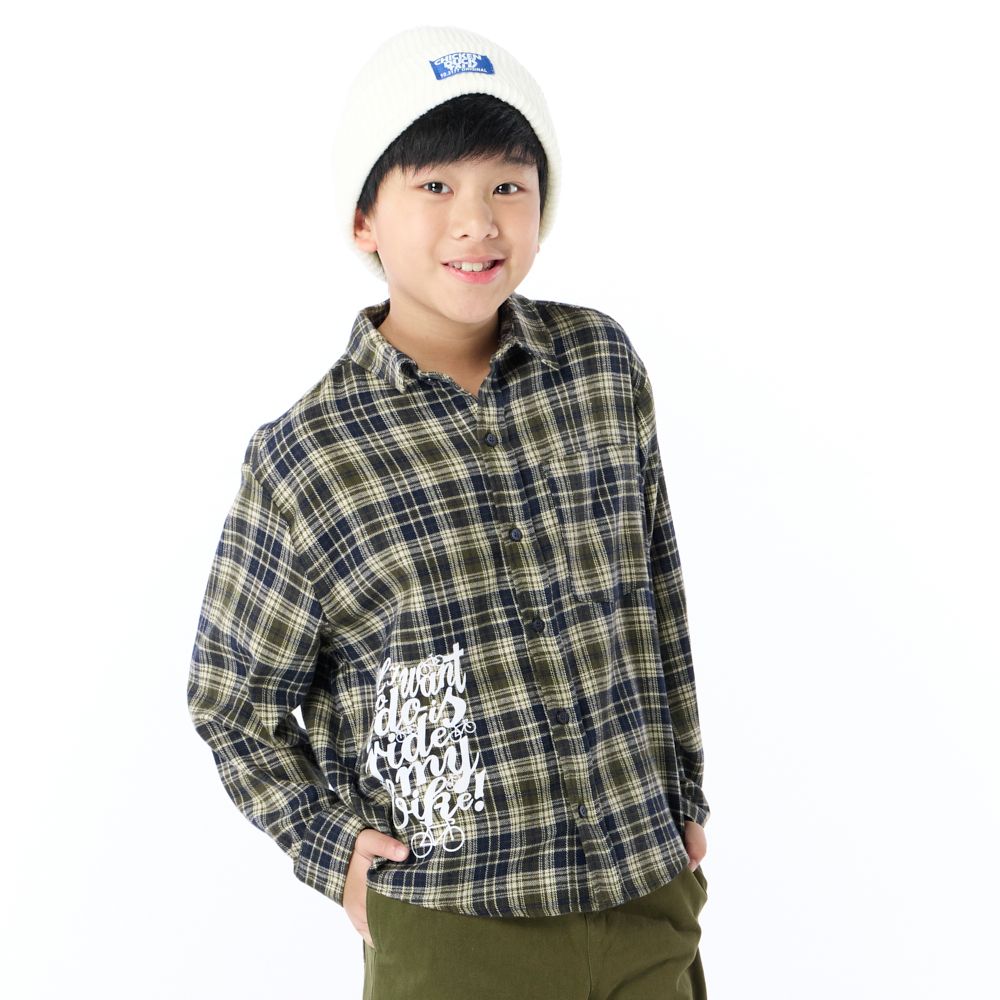 MESTYLE เสื้อเชิ้ตแขนยาวสก็อต EXTREME ไซส์ 5