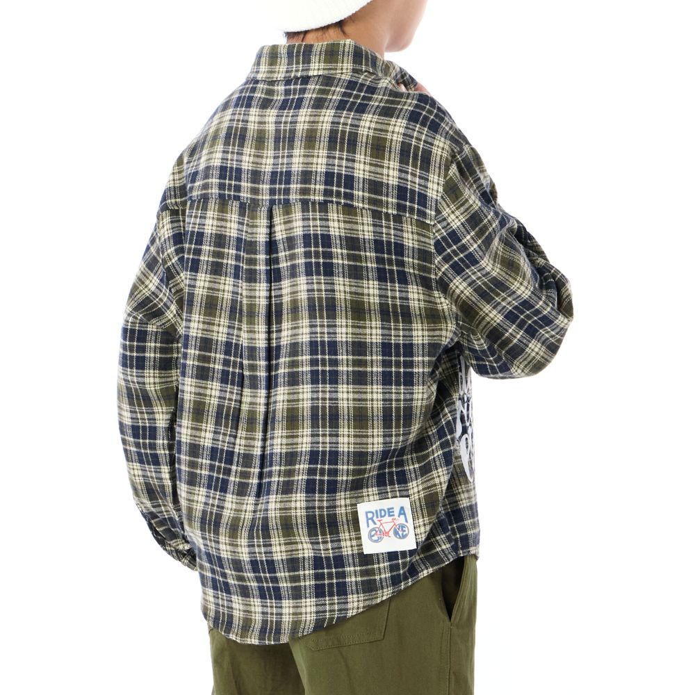 MESTYLE เสื้อเชิ้ตแขนยาวสก็อต EXTREME ไซส์ 5