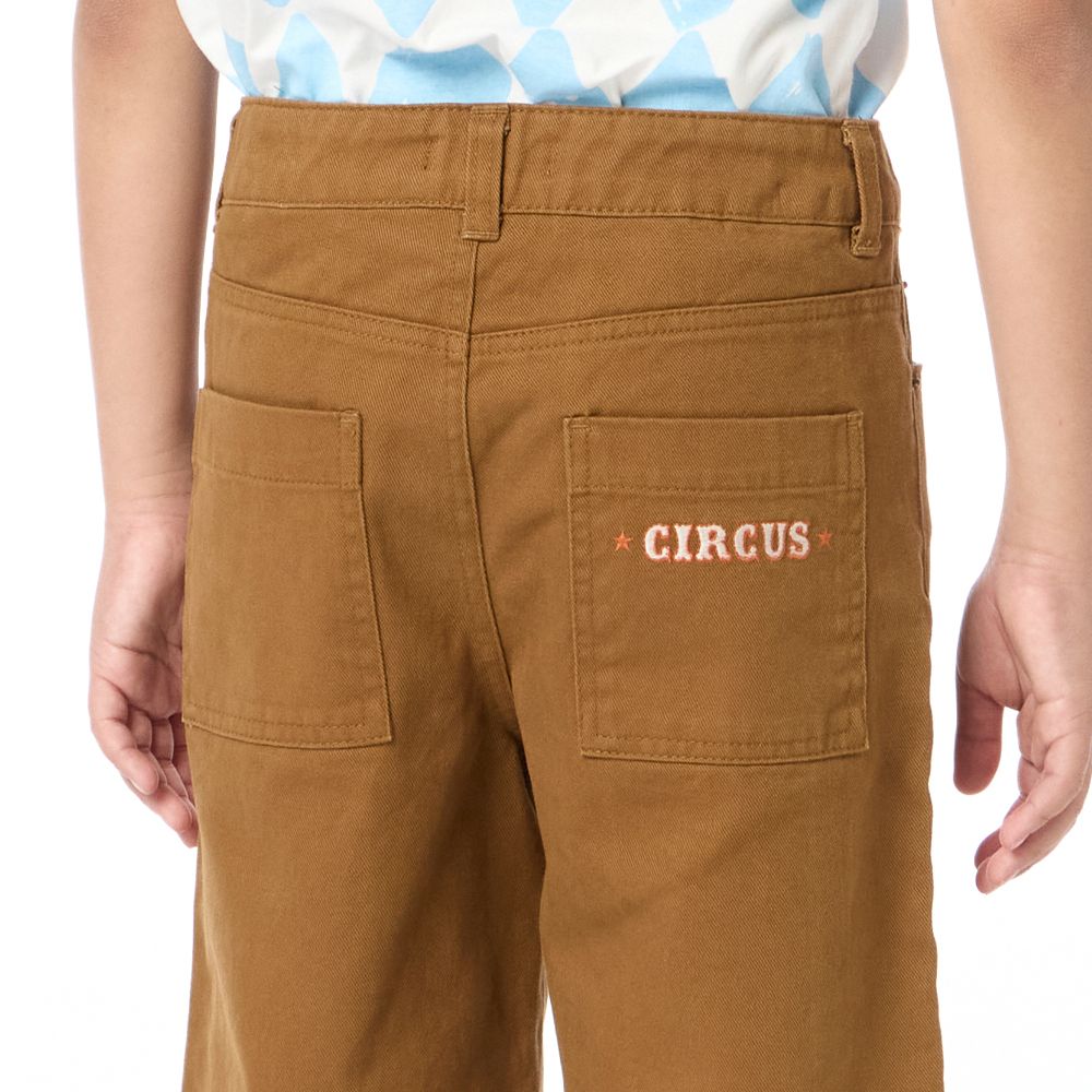 MESTYLE กางเกงขาสั้นเซอร์คัส สีน้ำตาล ไซส์ 9