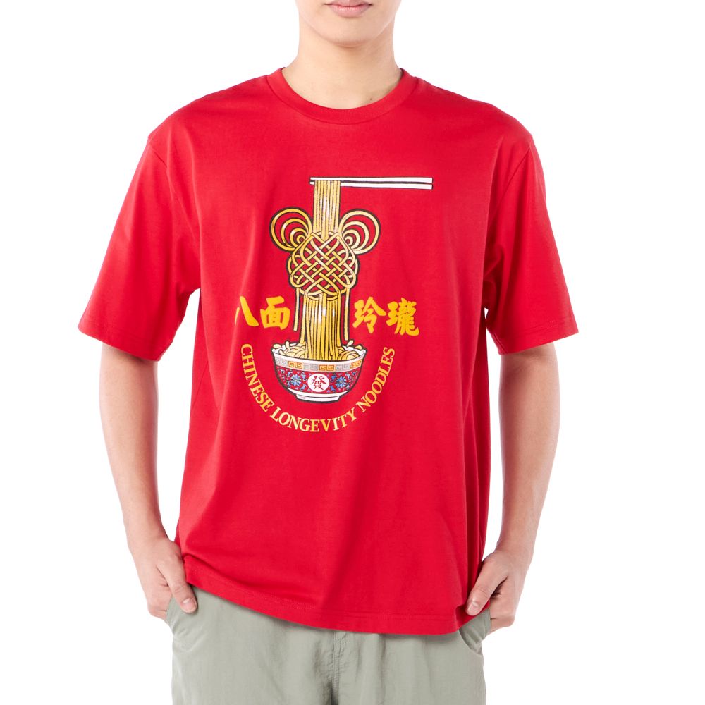 MESTYLE DISNEY เสื้อยืดตรุษจีน สีแดง ไซซ์ M