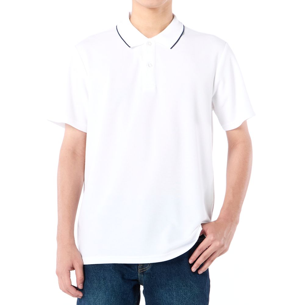 MESTYLE เสื้อโปโล สีขาว ไซซ์ L