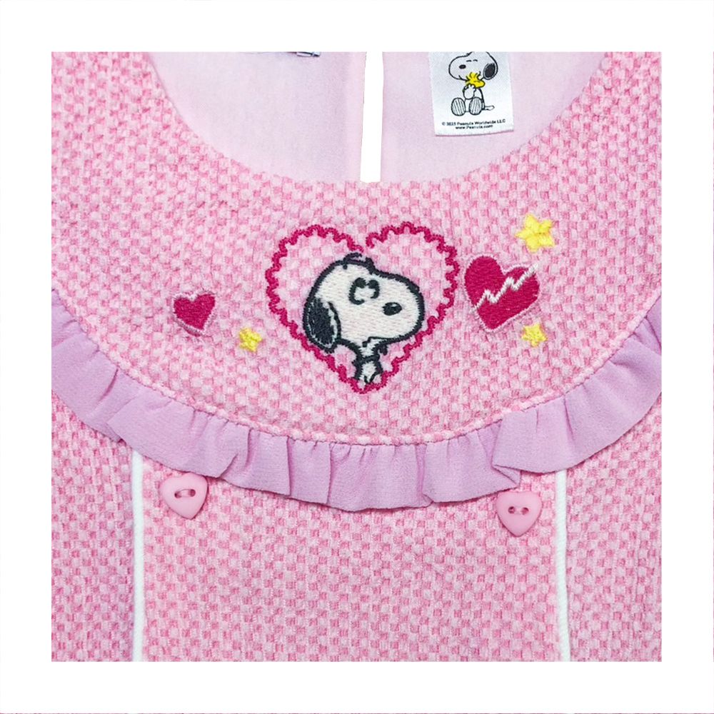 MESTYLE SNOOPY BLOUSE SNOOPY PINK SIZE 2