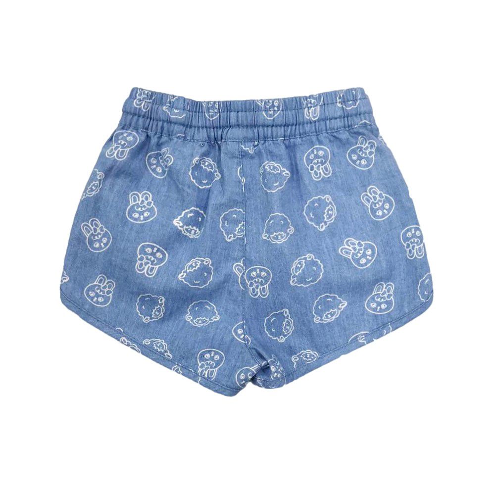 MESTYLE DENIM SHORT PETIT PLAYFUL MEDIUM DENIM SIZE 6-9