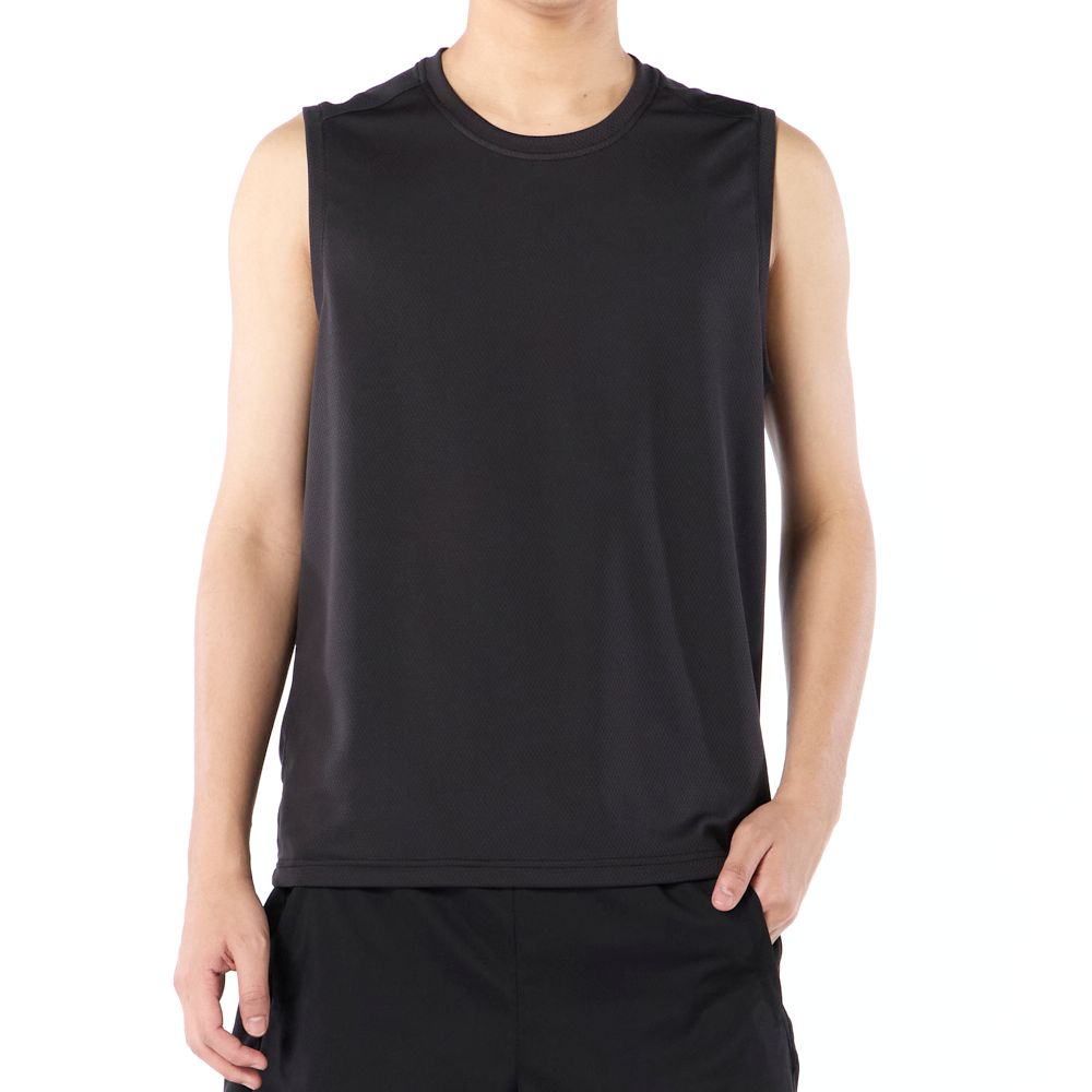 MESTYLE เสื้อกีฬาแขนกุด สีดำ ไซซ์ L