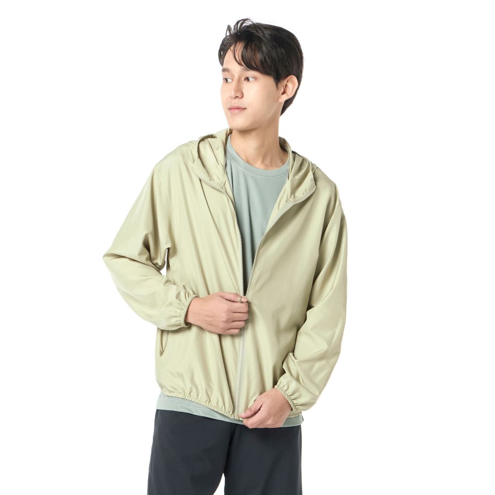 MESTYLE เสื้อฮู้ดยูวี สีเขียว ไซซ์ M