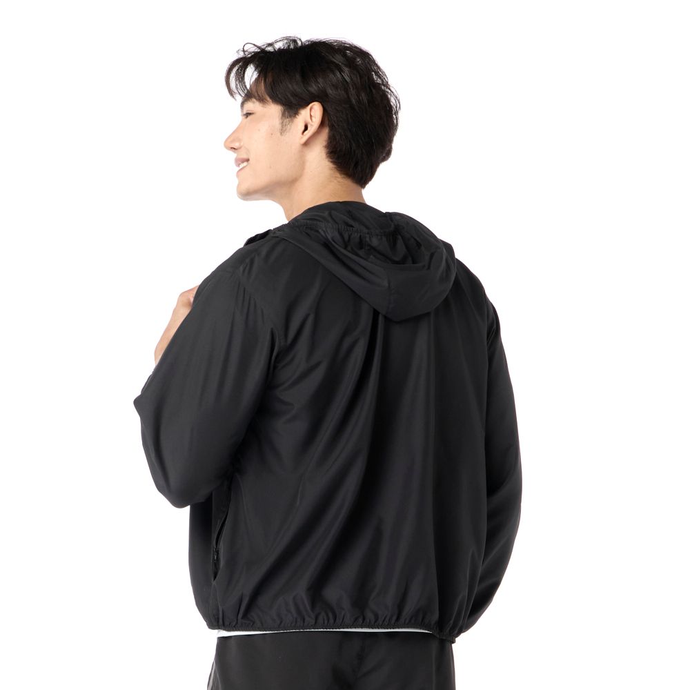 MESTYLE เสื้อฮู้ดยูวีสีดำ ไซซ์ L