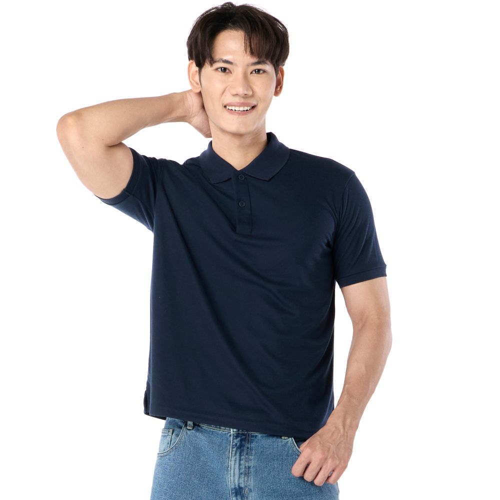 MESTYLE POLO AIRLITE NAVY SIZE L