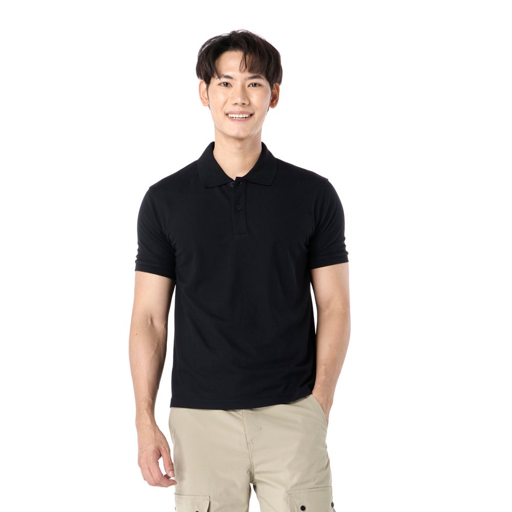 MESTYLE โปโลแอร์ไลท์สีดำ ไซซ์ XL