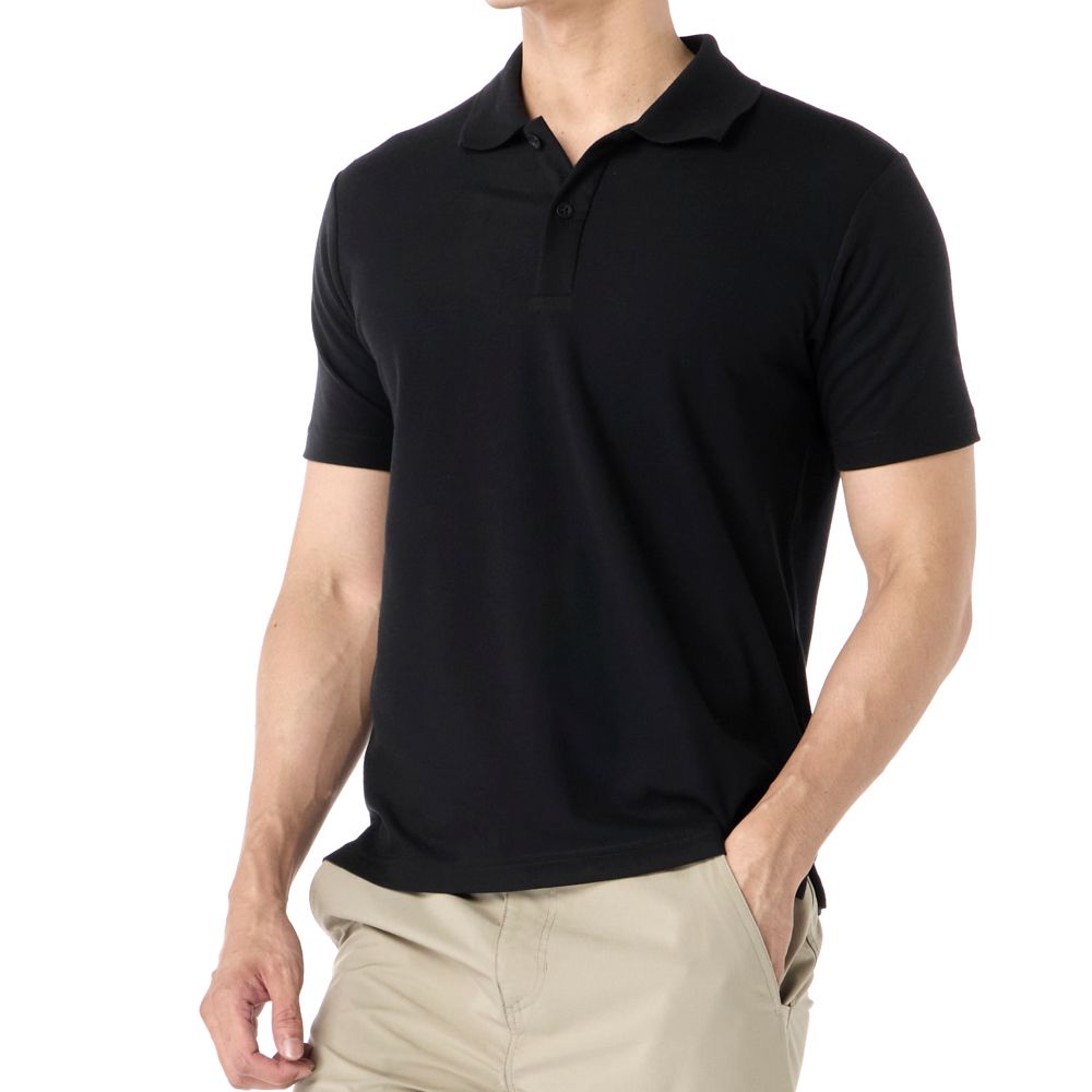 MESTYLE โปโลแอร์ไลท์สีดำ ไซซ์ XL