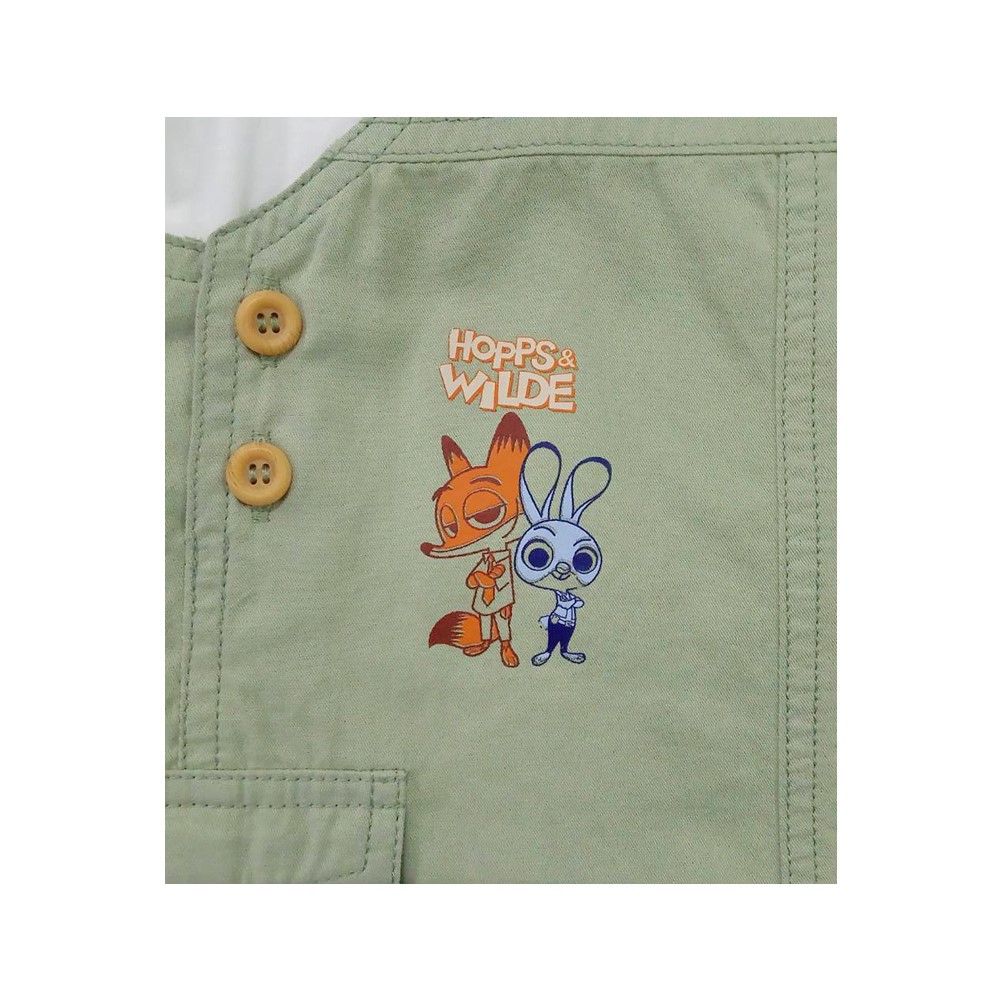 MESTYLE DISNEY ชุดเอี๊ยมซูโทเปีย สีเขียว ไซส์ 12-18