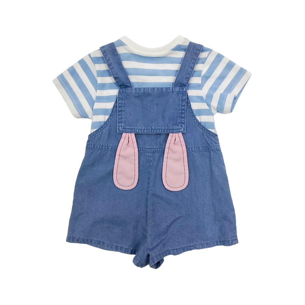 MESTYLE DISNEY DENIM DUNGAREES ZOOTOPIA DENIM SIZE 6-9