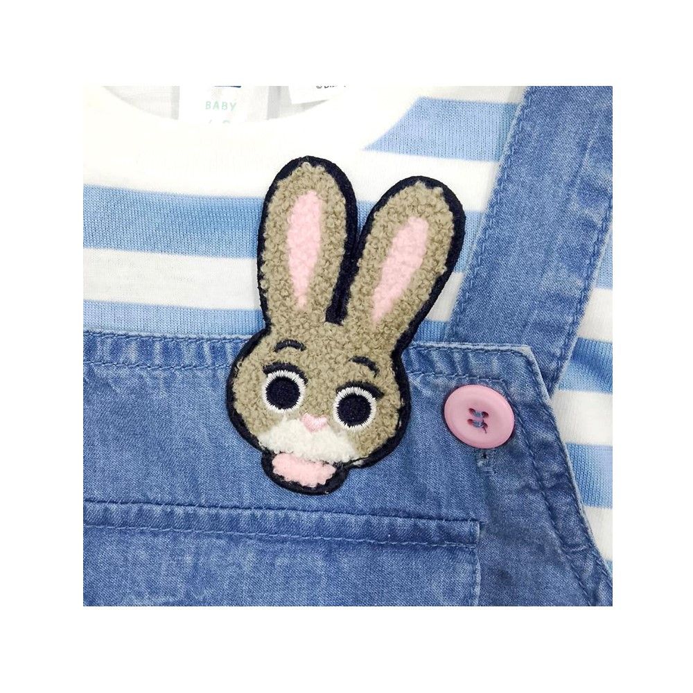 MESTYLE DISNEY DENIM DUNGAREES ZOOTOPIA DENIM SIZE 6-9