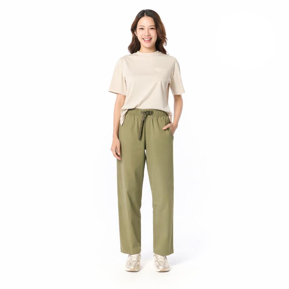 MESTYLE SOLID PANTS GREEN SIZE L