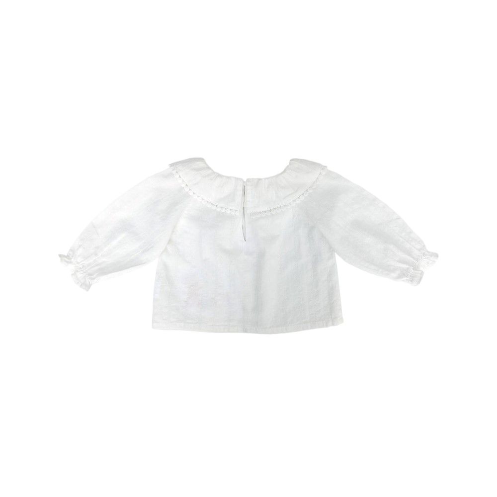 MESTYLE WOVEN SHIRT CUTIE CIRCUS WHITE SIZE 12-18