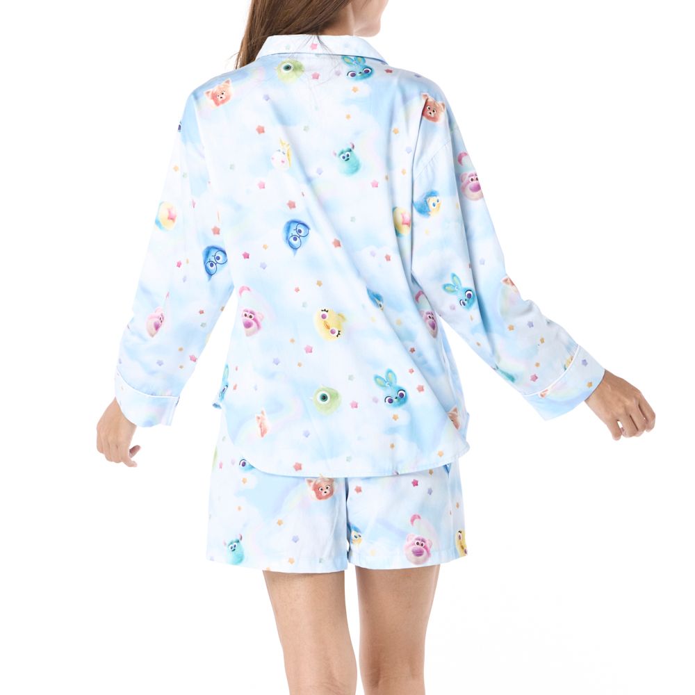 MESTYLE DISNEY ชุดนอนแขนยาวพิมพ์ลาย สีฟ้า ไซซ์ XL