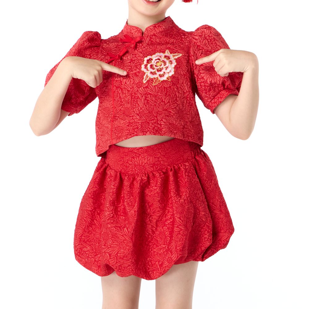 MESTYLE ชุดเซ็ตตรุษจีน สีแดง ไซส์ 9