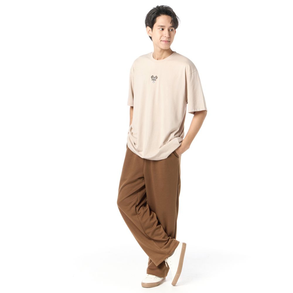 MESTYLE DISNEY เสื้อยืดเลดี้ทรัม สีเบจ ไซซ์ XL