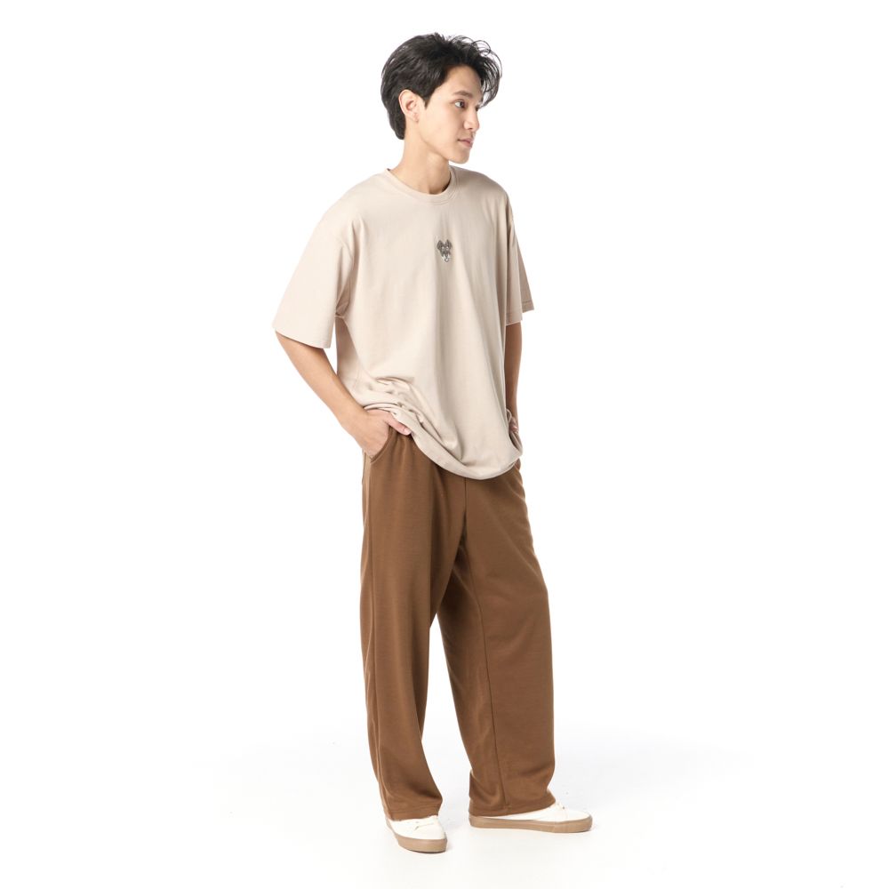 MESTYLE DISNEY เสื้อยืดเลดี้ทรัม สีเบจ ไซซ์ XL