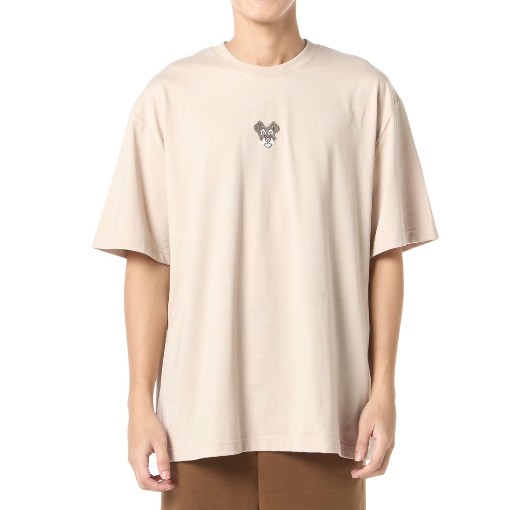 MESTYLE DISNEY เสื้อยืดเลดี้ทรัม สีเบจ ไซซ์ XL