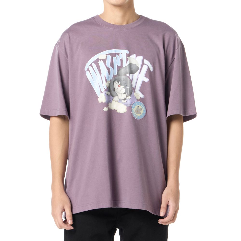 MESTYLE DISNEY เสื้อแมวลูซิเฟอร์ สีม่วง ไซซ์ XL